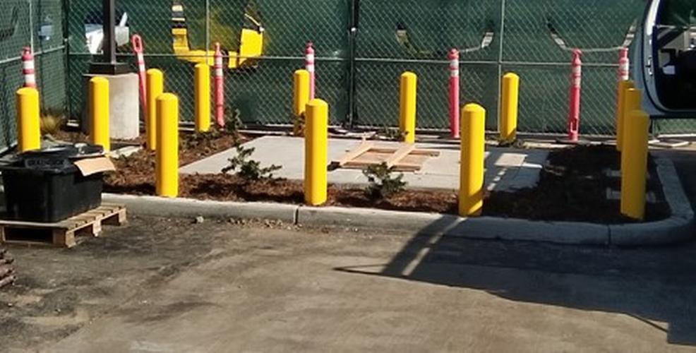 Lot Striping, Painting and Bollards